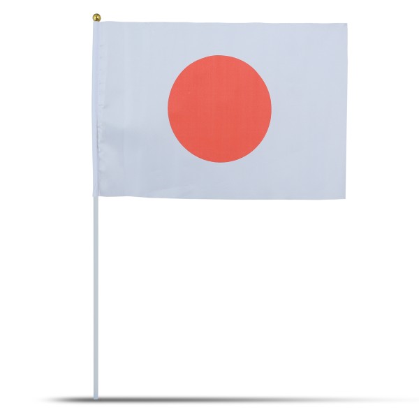 Sonia Originelli 10er Set Fahne Flagge Winkfahne "Japan" Handfahne EM WM Exklusivangebot
