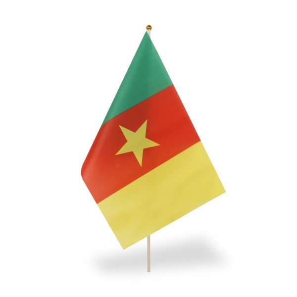 Sonia Originelli 10er Set Fahne Flagge Winkfahne "Kamerun" Cameroon Handfahne EM WM Preisnachlass