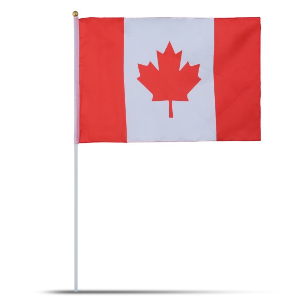 Sonia Originelli 10er Set Fahne Flagge Winkfahne "Kanada" Canada Handfahne EM WM Saisonschlussverkauf