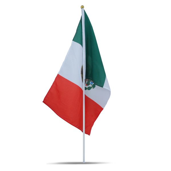Sonia Originelli 10er Set Fahne Flagge Winkfahne "Mexiko" Mexico Handfahne EM WM Valentinstagsangebot