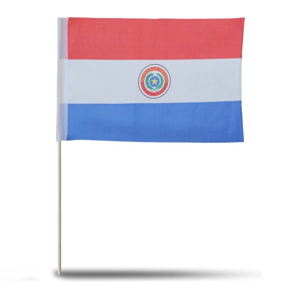 Sonia Originelli 10er Set Fahne Flagge Winkfahne "Paraguay" Handfahne EM WM Zeitlich begrenztes Angebot