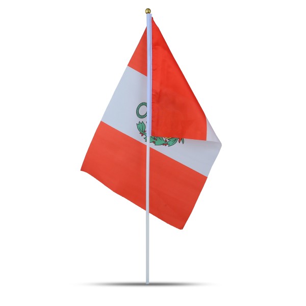 Sonia Originelli 10er Set Fahne Flagge Winkfahne "Peru" Handfahne EM WM Exklusive Angebote