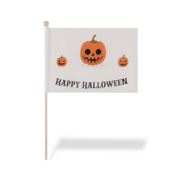Sonia Originelli 2 er Set Tischfähnchen "Happy Halloween" Kürbis Party Kostenlose Rückgabe