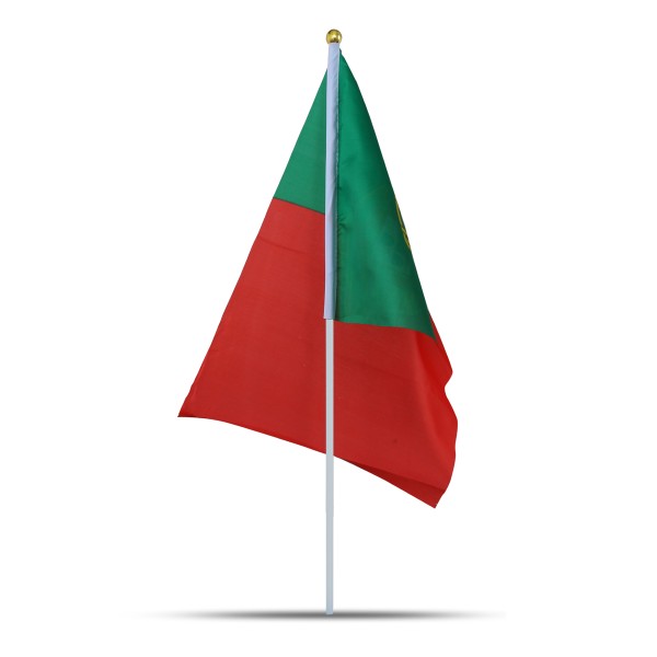 Sonia Originelli 10er Set Fahne Flagge Winkfahne "Portugal" Handfahne EM WM Sonderangebot der Fabrik