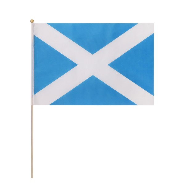 Sonia Originelli 10er Set Fahne Flagge Winkfahne "Schottland" Scotland Handfahne EM WM 50% Rabatt mit kostenlosem Versand