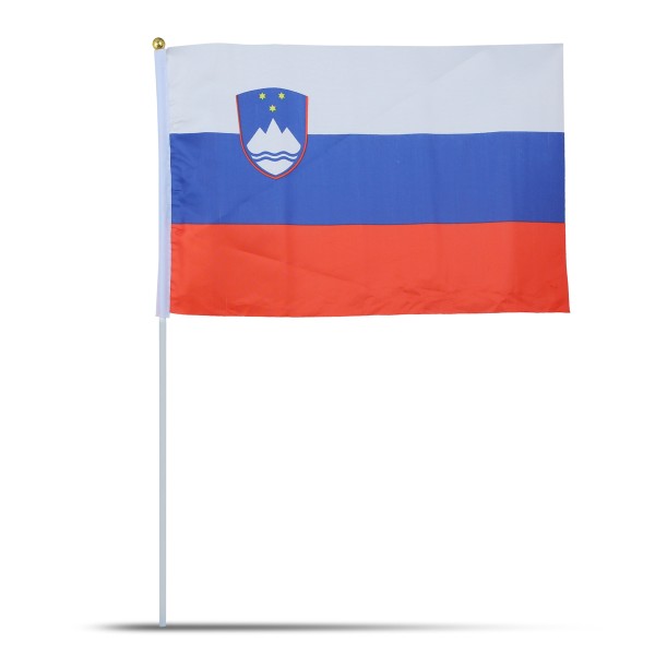 Sonia Originelli 10er Set Fahne Flagge Winkfahne "Slowenien" Slovenia Handfahne EM WM Black Friday Preise