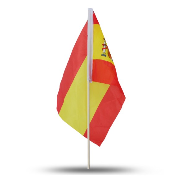 Sonia Originelli 10er Set Fahne Flagge Winkfahne "Spanien" Spain Espana Handfahne EM WM Im Verkauf