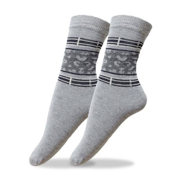 Sonia Originelli 4 Paar Socken "Leopard" unifarben mit Streifen knöchellang soft, elastischer Bund Black Friday
