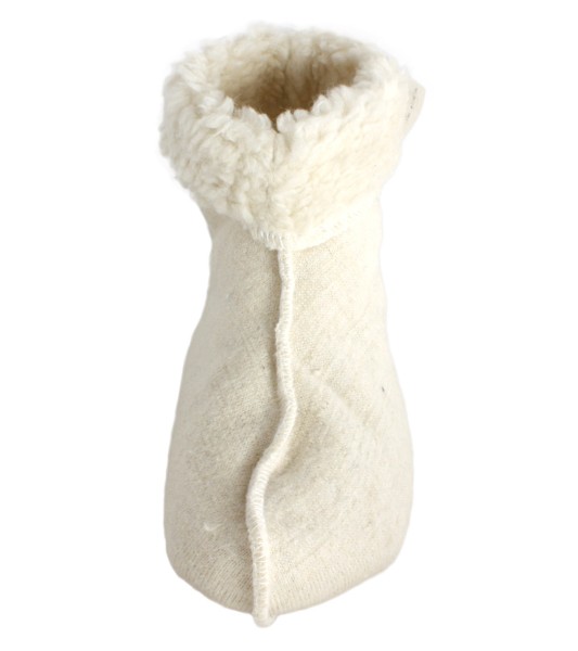 Sonia Originelli Hüttensocken Schuhe Überzug Wärme Socke Teddyfell Weihnachtsangebot