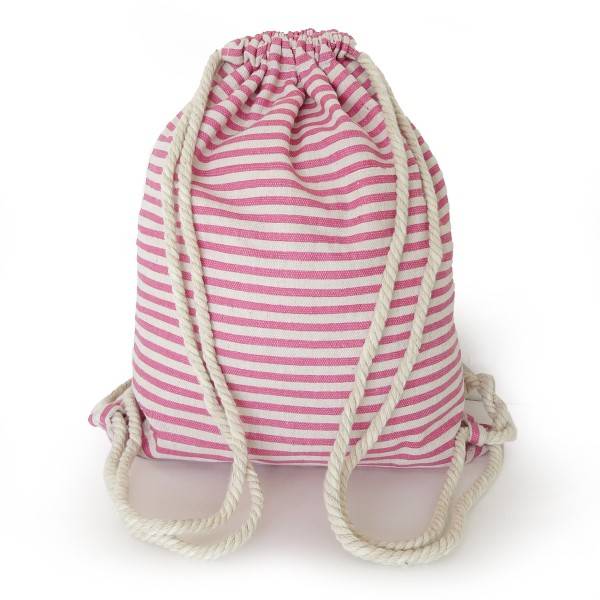 Sonia Originelli City-Turnbeutel "Sylt" Maritim Strand Beach Rucksack Letzte 3 Tage