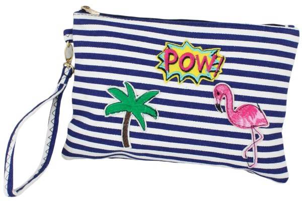 Sonia Originelli Clutch Kosmetiktasche "Flamingo" Schminktasche Neueste Stile