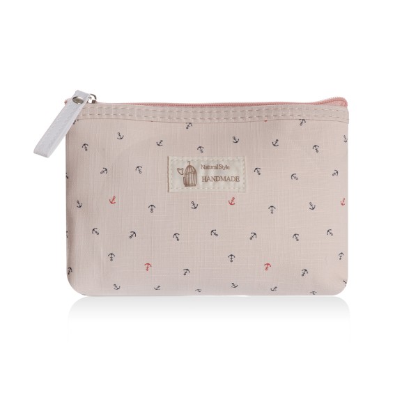 Sonia Originelli Kosmetiktaschen Set maritim Anker Clutch Täschchen Schminkbeutel Nur noch ein Tag übrig