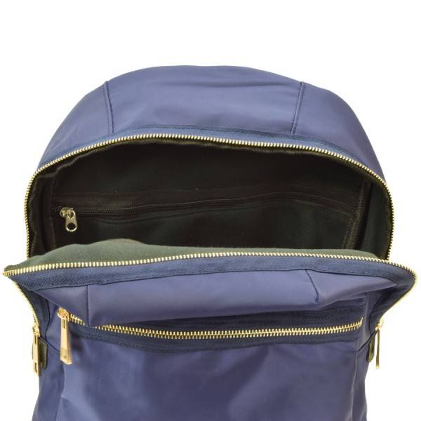 Sonia Originelli Rucksack unifarben Anker Symbol hochwertige Verarbeitung Laptop Fach zollfrei