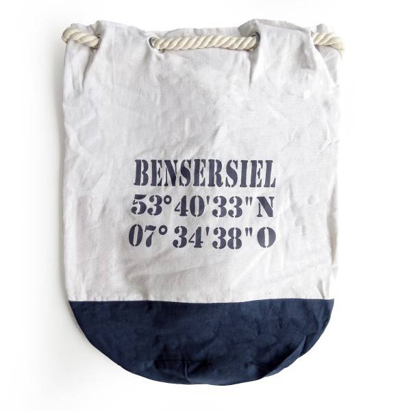 Sonia Originelli XL Seesack "Bensersiel" Marinesack Bag Maritim Black Friday