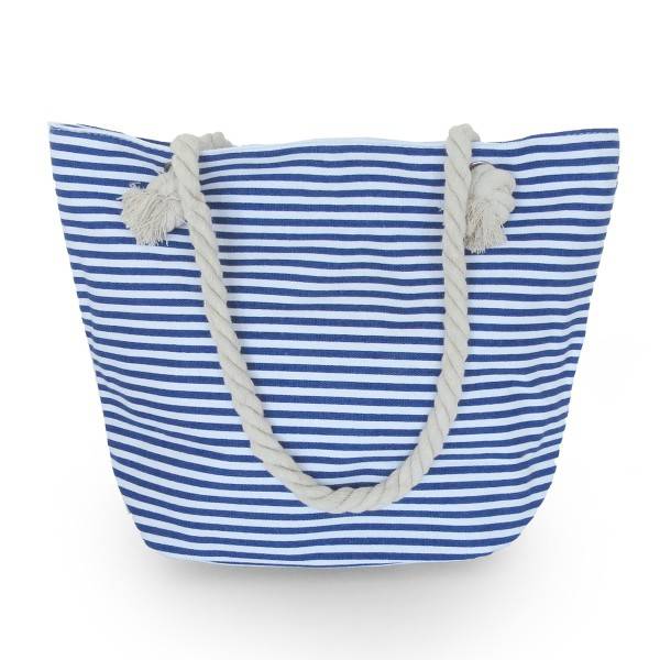 Sonia Originelli Strandtasche mit Ankermotiv Beachbag Shopper Streifen Maritim Riesige Ersparnisse