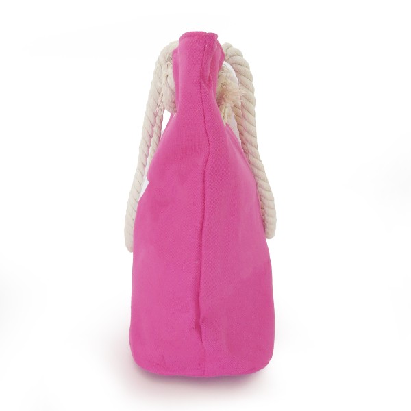 Sonia Originelli Strandtasche Stern bestickt Seilkordel maritim Shopper Tragetasche Tiefpreis