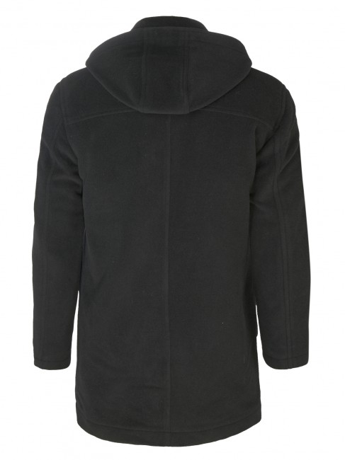 Steinbock Klassischer Duffle-Coat mit abknöpfbarer Kapuze und Knebelknöpfen im Angebot