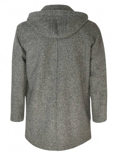 Steinbock Duffle-Coat aus widerstandsfähigem Woll Tweed - ein absoluter Klassiker in Dreiviertellänge! Limitierter Zeitrabatt
