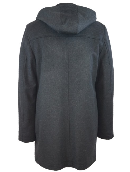 Steinbock Klassischer Duffle-Coat mit abknöpfbarer Kapuze und Knebelknöpfen Sonderangebot