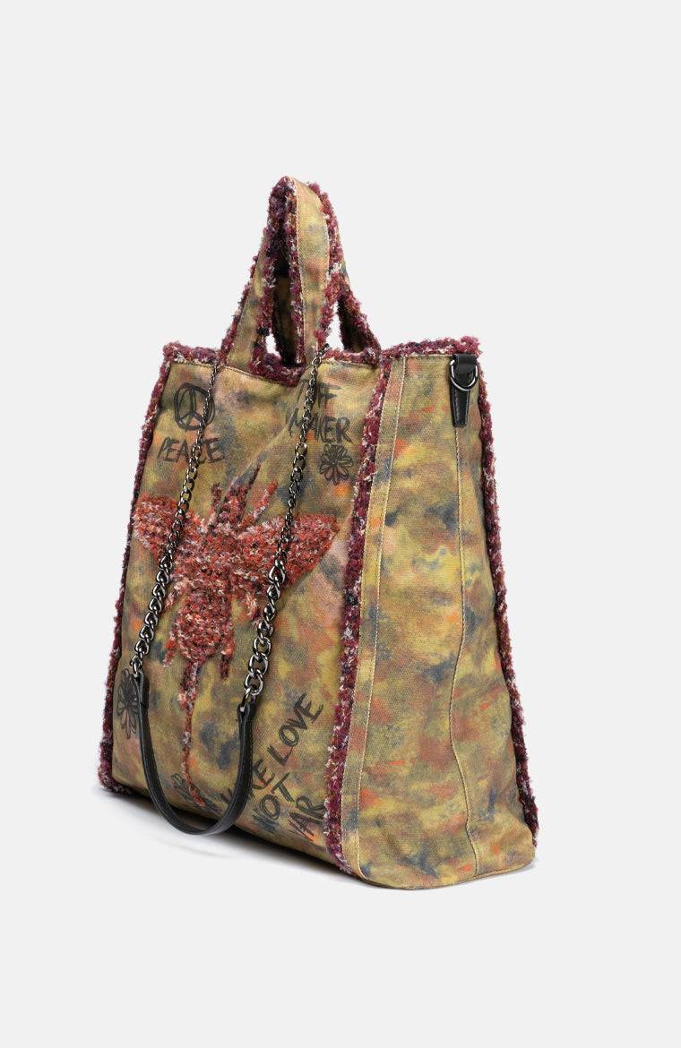 Stuff Maker Iconic Handtasche in Used Khaki Exklusivangebot