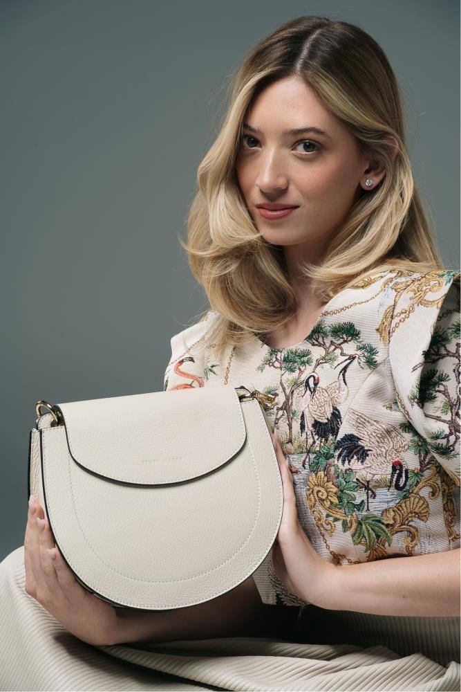 Stuff Maker Crossbody bag Anna in Beige Preisnachlass