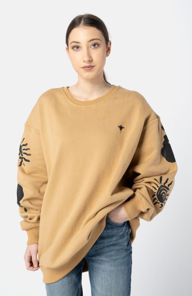 Stuff Maker Icon Sweater S/M in Camel Wochenangebot