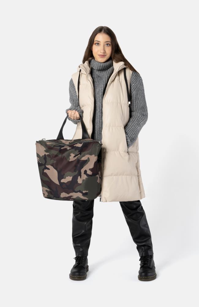 Stuff Maker Handtasche in Camouflage