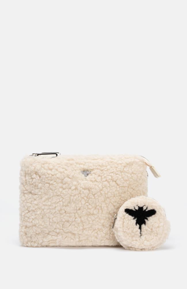 Stuff Maker Teddy Crossbody bag in Weiß Blitzverkäufe