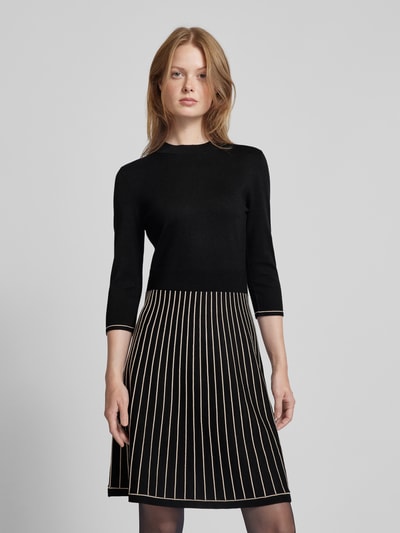 Peek & Cloppenburg Christian Berg Woman SelectionKnielanges Kleid mit Rundhalsausschnitt in black Günstig kaufen