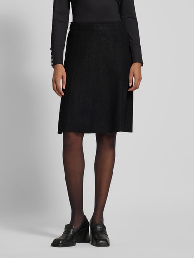 Peek & Cloppenburg Christian Berg WomanKnielanger Rock mit elastischem Bund in black Flash Sale