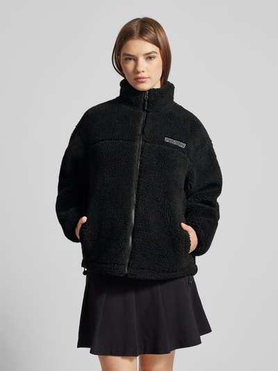 Peek & Cloppenburg ReviewSherpa Jacket mit Label-Patch in black Exklusivangebot