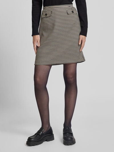 Peek & Cloppenburg Christian Berg Woman SelectionKnielanger Rock mit Ziertaschen in black Saisonschlussverkauf