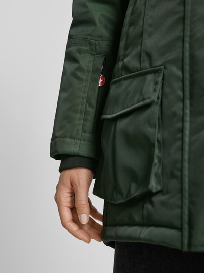 Peek & Cloppenburg WellensteynFunktionsjacke mit Stehkragen Modell 'SCHNEEZAUBER' in dunkelgruen Vatertagsangebot