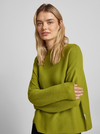 Peek & Cloppenburg ArmedangelsStrickpullover mit Strukturmuster Modell 'MERINAA' in gruen Valentinstagsangebot