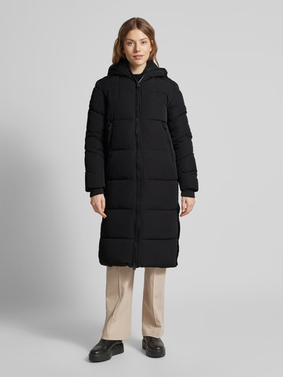 Peek & Cloppenburg WITHBLACKSteppmantel mit Kapuze in black Top Angebot