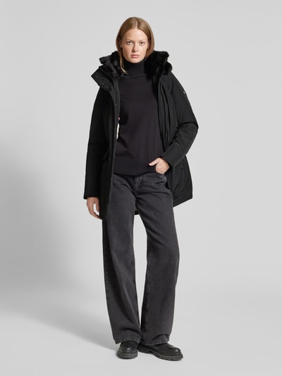 Peek & Cloppenburg WellensteynJacke mit Label-Detail Modell 'STAVANGER' in black Neueste Mode