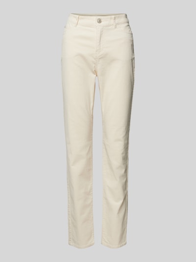 Peek & Cloppenburg Christian Berg WomanRegular Fit Cordhose im 5-Pocket-Design in ecru Räumungsverkauf