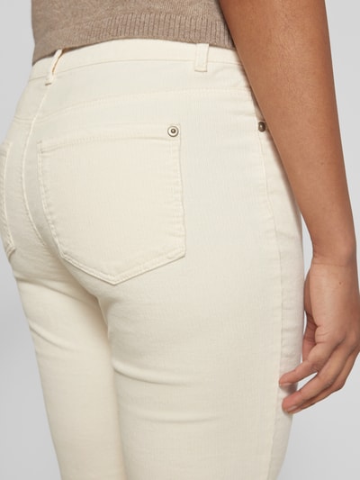 Peek & Cloppenburg Christian Berg WomanRegular Fit Cordhose im 5-Pocket-Design in ecru Räumungsverkauf