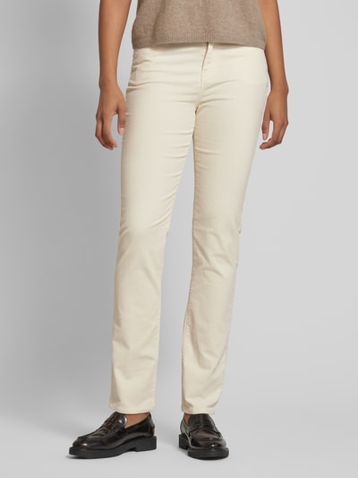 Peek & Cloppenburg Christian Berg WomanRegular Fit Cordhose im 5-Pocket-Design in ecru Räumungsverkauf