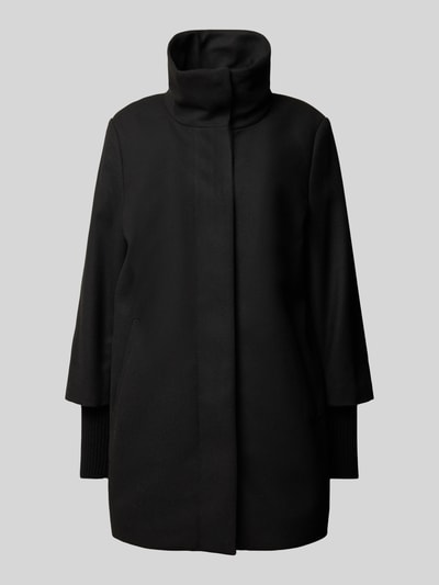 Peek & Cloppenburg Christian Berg Woman SelectionMantel mit Stehkragen in black Sonderangebote