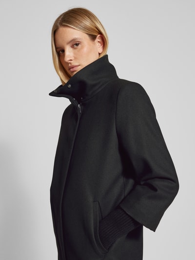 Peek & Cloppenburg Christian Berg Woman SelectionMantel mit Stehkragen in black Sonderangebote