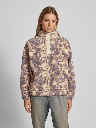 Peek & Cloppenburg Jake*s CasualSweatshirt mit Stehkragen in ecru Kostenlose Rückgabe