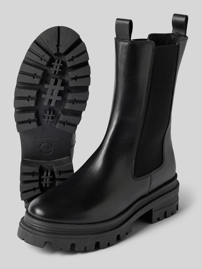Peek & Cloppenburg TamarisChelsea Boots mit elastischem Einsatz in black Neueste Stile