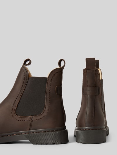 Peek & Cloppenburg TamarisStiefeletten aus Leder mit elastischen Einsätzen in dunkelbraun Bis zu 50% Rabatt