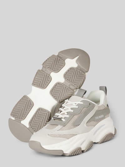 Peek & Cloppenburg Steve MaddenChunky Sneaker mit Zugschlaufe Modell 'POSSESSION' in hellgrau Discount Store für neue Produkte
