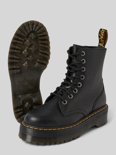 Peek & Cloppenburg Dr. MartensSchnürboots aus Leder mit Ziernaht Modell 'Jadon' in black Super Rabatt