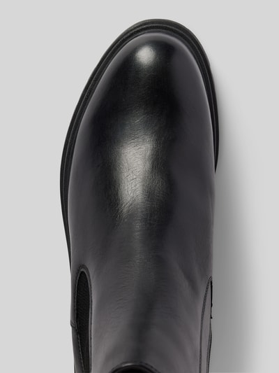 Peek & Cloppenburg TamarisStiefeletten aus Leder mit elastischen Einsätzen in black Riesige Rabatte