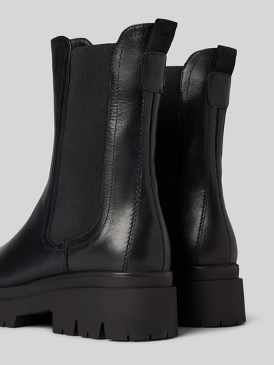 Peek & Cloppenburg TamarisChelsea Boots mit elastischem Einsatz in black Fabrikladen