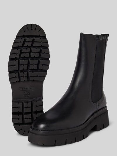 Peek & Cloppenburg TamarisChelsea Boots mit elastischem Einsatz in black Fabrikladen