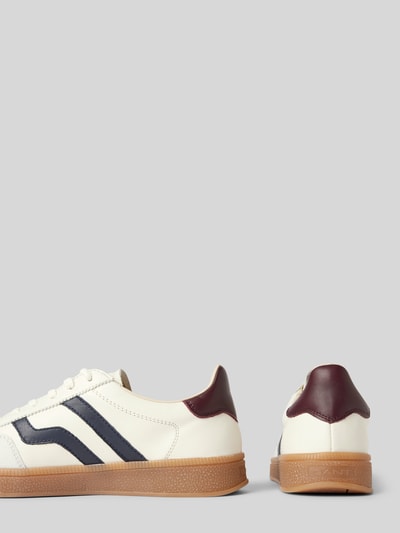 Peek & Cloppenburg GantSneaker mit Label-Print Modell 'CUZIMA' in weiss Black Friday Preise